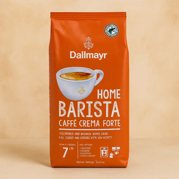 Кава в зернах Dallmayr Home Barista Caffè Crema Forte 100% арабіка з низькою кислотністю для кремової кави 1 кг - 2