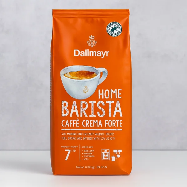 Кава в зернах Dallmayr Home Barista Caffè Crema Forte 100% арабіка з низькою кислотністю для кремової кави 1 кг - 3