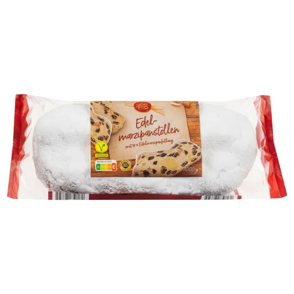Штолен Різдвяний Winter Traum Edel-Marzipanstollen Вінтер Траум Марципановий Кекс з Родзинками Цукатами 12% Марципану Vegan 1кг - 2