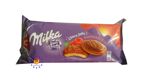 Печиво milka Milka choco jaffa малина 147г - 1