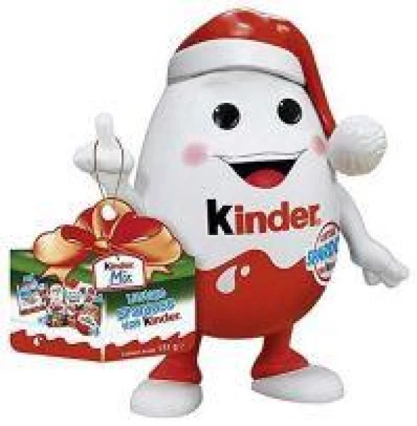Новорічний kinderino Kinder kinder mix набір солодощів, іграшка- скарбничка - 1