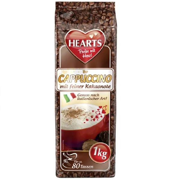Капучино HEARTS mit feiner kakaonote 1кг - 1
