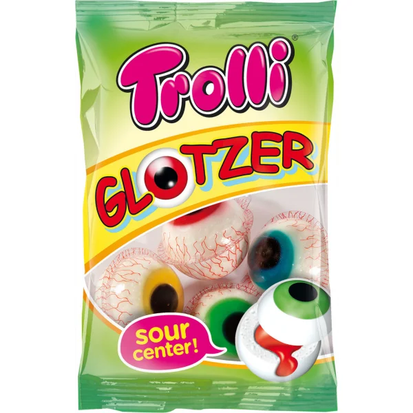 Желейні цукерки Trolli glotzer 75г - 1