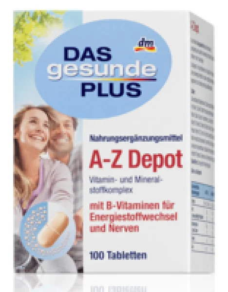 Вітаміни DAS gesunde PLUS az depot 100шт - 2