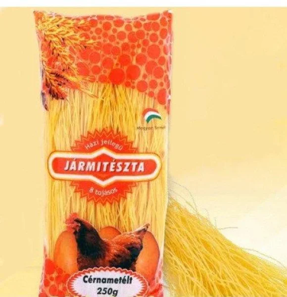 Макарони Jarmiteszta вісім яєць вермішель 250g Угорщина - 2