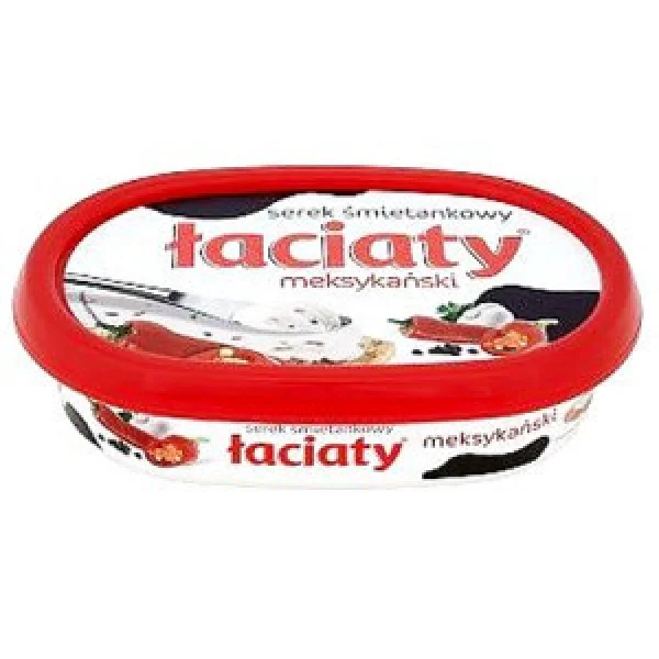 Крем-сир мексиканський Mlekpol Laciaty 135 г - 1