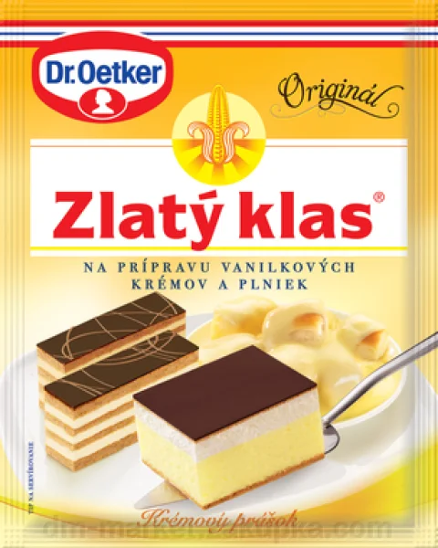 Порошок для приготування крему Dr Oetker zlaty klas 40г - 1