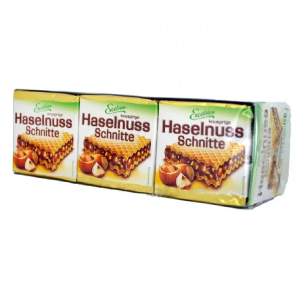 Вафлі Excelsior haselnuss schnitte з горіхом 250 г - 1