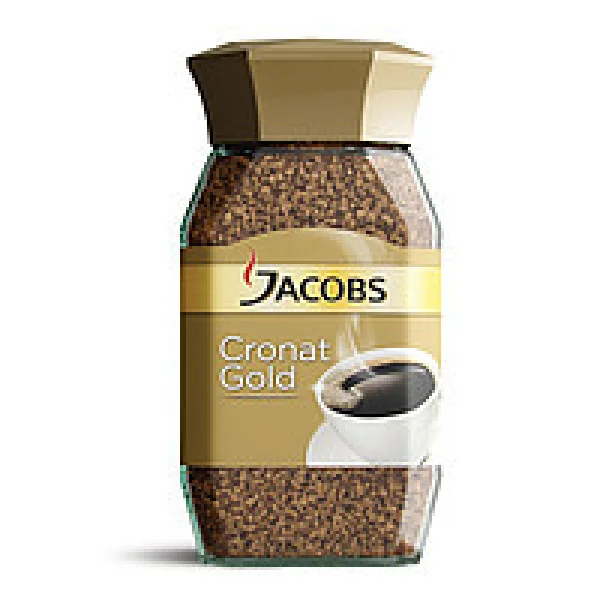 Jacobs cronat gold кава розчинна, 200 г - 1