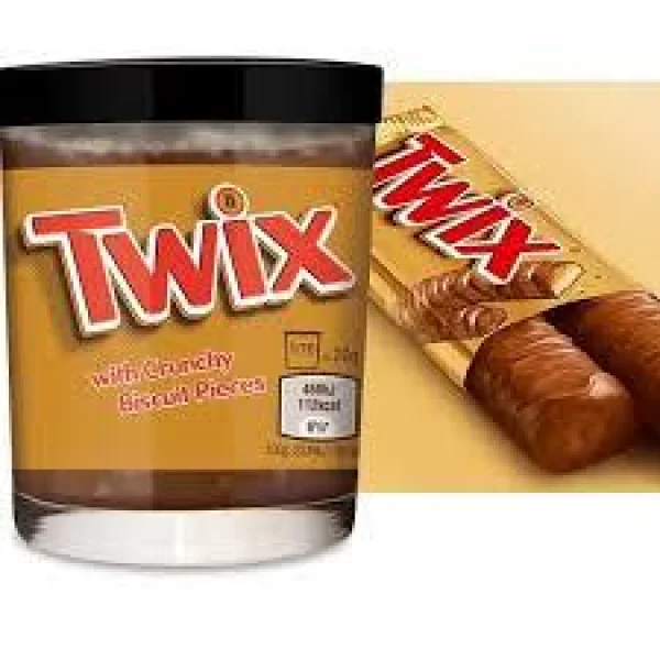 Шоколадна паста Twix twix with crunchy biscuit pieces - 2