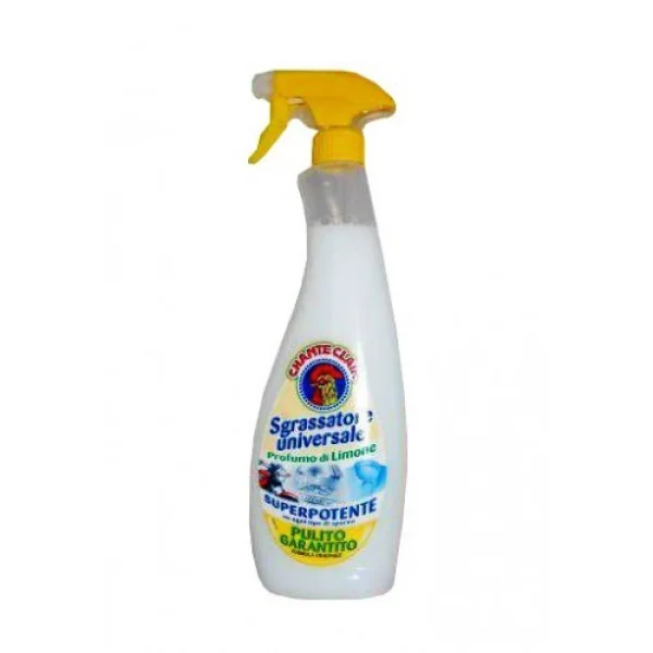 Засіб очисний універсальний Антижир Спрей ChanteClair Sgrassatore Universale Superprotente di Limone Шантеклер Лимон 600мл - 2