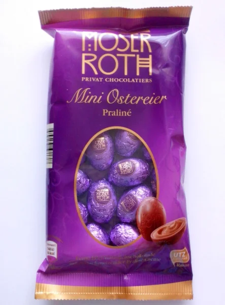 Шоколадні кульки Moser з праліне moser roth mini chocoladenkugeln praline 150г - 2