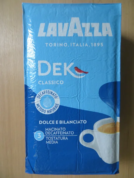 Кава мелена Lavazza dek classico 250г - 2