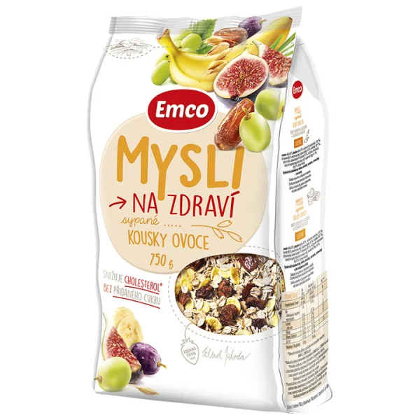 Emco, мюслі з фруктам (без сахара), 750г - 1