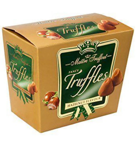 Шоколадні цукерки Maitre Truffout maitre truffout truffles hazelnut 200г - 1