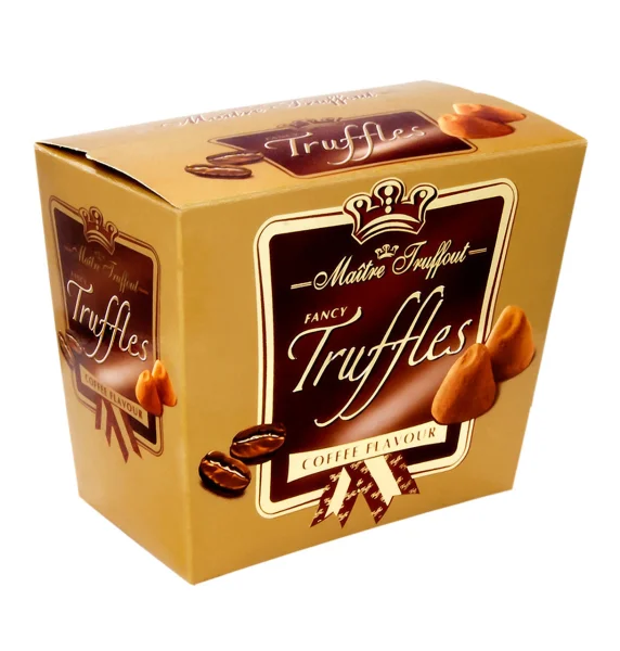 Цукерки truffles Maitre Truffout coffee (трюфель смак кави) maitre truffout австрія 200 г - 1