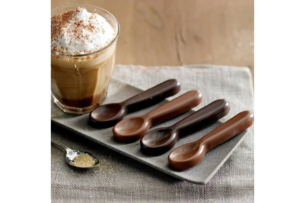 Шоколадні ложки Elitt choco spoons milk&dark 54г - 2