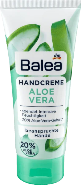 Зволожувальний крем для рук Balea handcreme aloe vera 100мл - 1