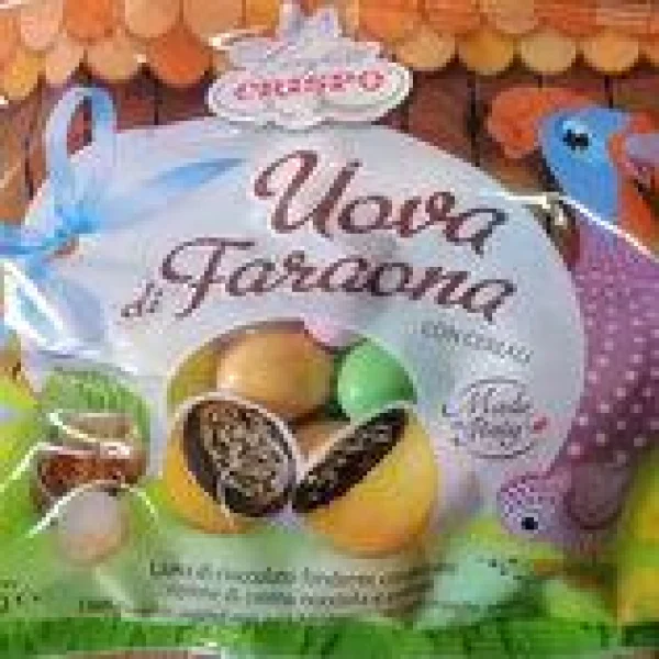 Шоколадні цукерки Crispo crispo busta di uova faraona confettate 450 g італія - 4
