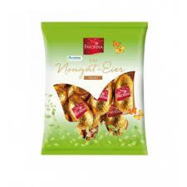 Шоколадні яйця Favorina з нугою та мигдалем favorina 150 г  - 1