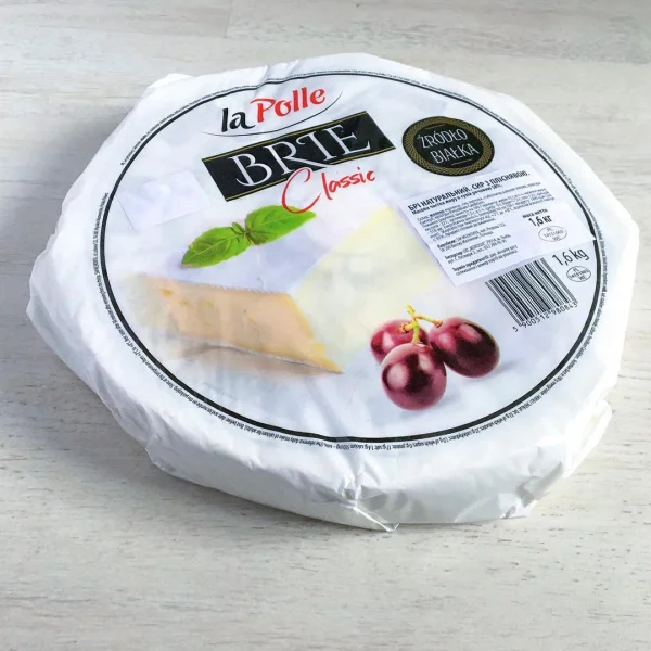 Сир La Polle Classic Brie 1600г - 1
