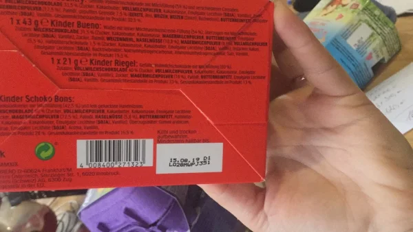 Великодній набір Kinder солодощів kinder maxi mix з м'якою іграшкою (баранчик), 133 г. - 4