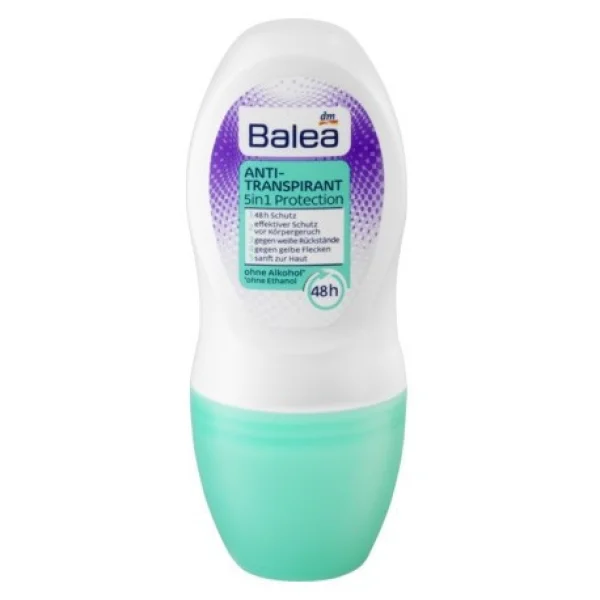 Дезодорант Balea deo anti transpirant 5in1 50мл - 1