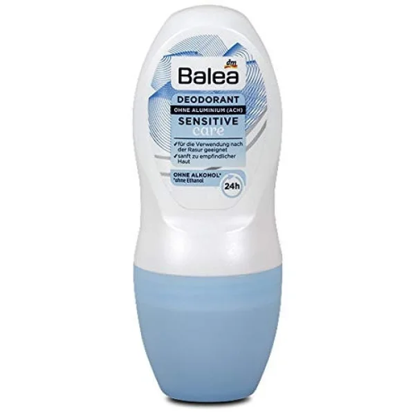 Дезодорант кульковий Balea deo roll on sensitive 50мл - 1