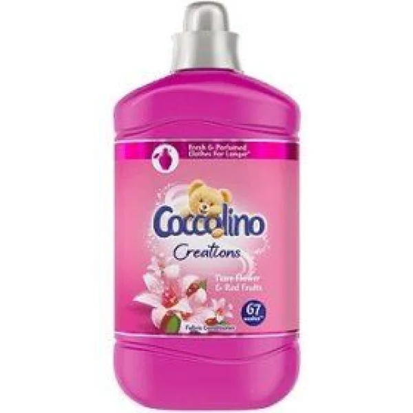 Coccolino tiare flower&red fruits — ополіскувач для білизни (фрукти та квіти), 1480 мл. - 1