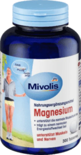 Вітамінний комплекс Mivolis Magnesium tabletten в таблетках 300шт - 2