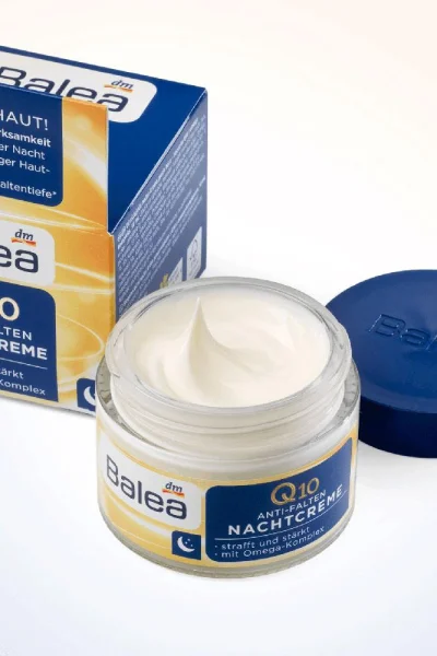 Balea q10 anti falten nachtcreme — точний крім против містен з q10 і омега-комплексом 50 мл - 2
