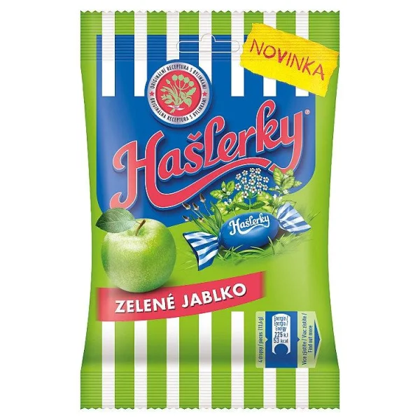 Льодяники Haslerky zelene jablko 90г - 1