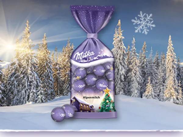 Milka різдвяні кульки alpine milk 100 г - 2