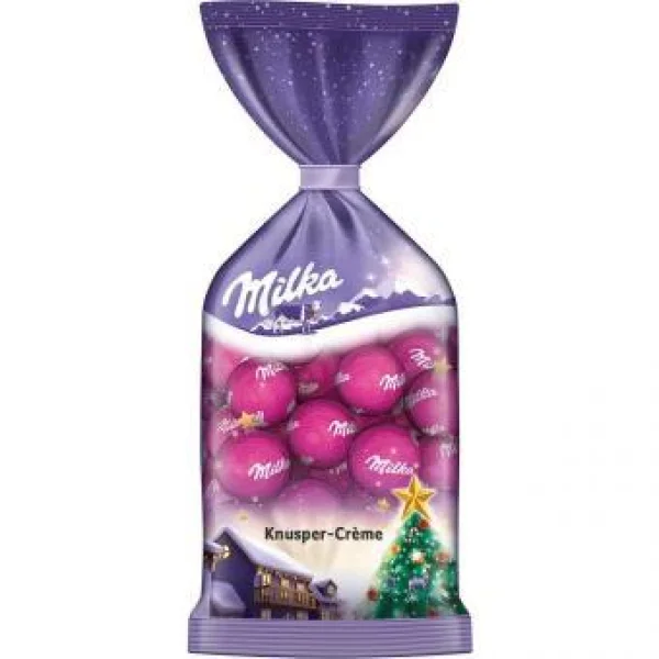 Milka різдвяні кульки хрусткі вершки 100 г - 1