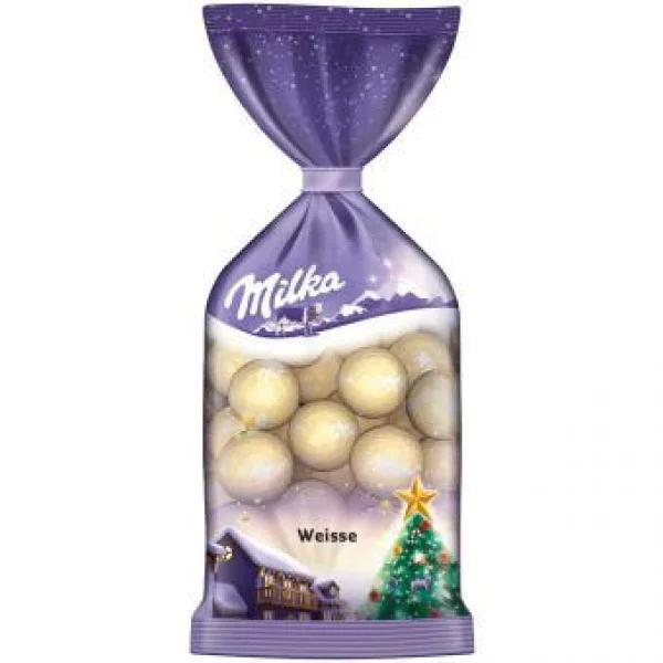 Milka різдвяний білий шоколад 100 г - 1
