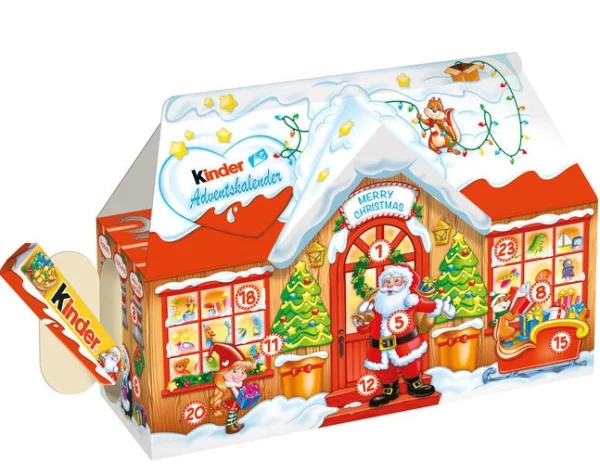 Kinder календар адвентовий у вигляді будиночку  234g - 1