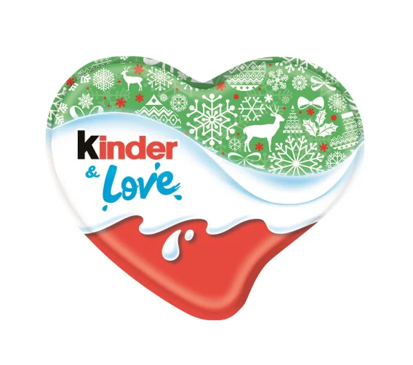 Шоколадне серце Kinder kinder love merry christmas 37 g - 2