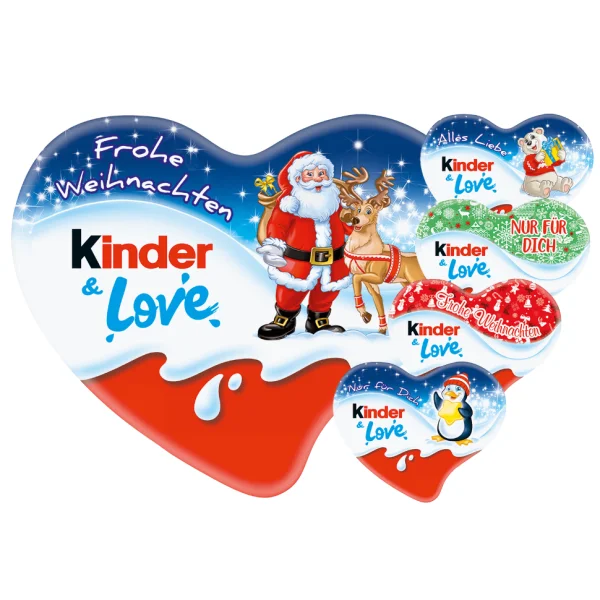 Шоколадне серце Kinder kinder love merry christmas 37 g - 3