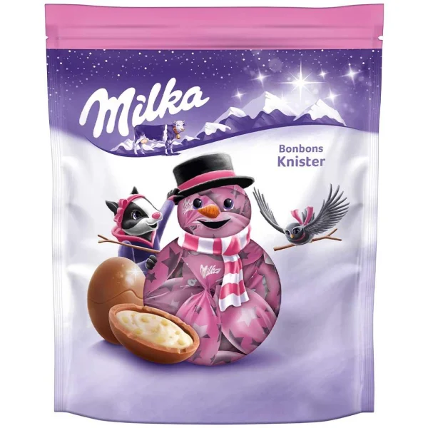 Ина milka Milka bonbons knister lait petillant knetter 86г - 1