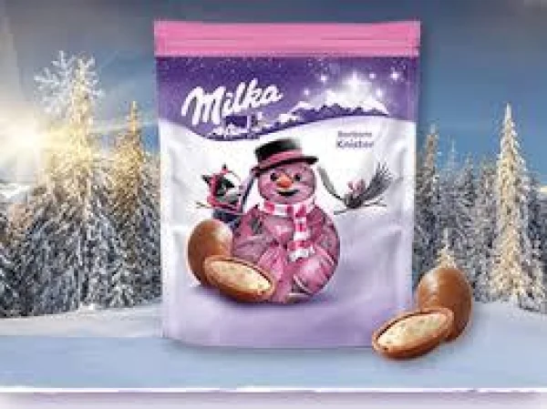 Ина milka Milka bonbons knister lait petillant knetter 86г - 2
