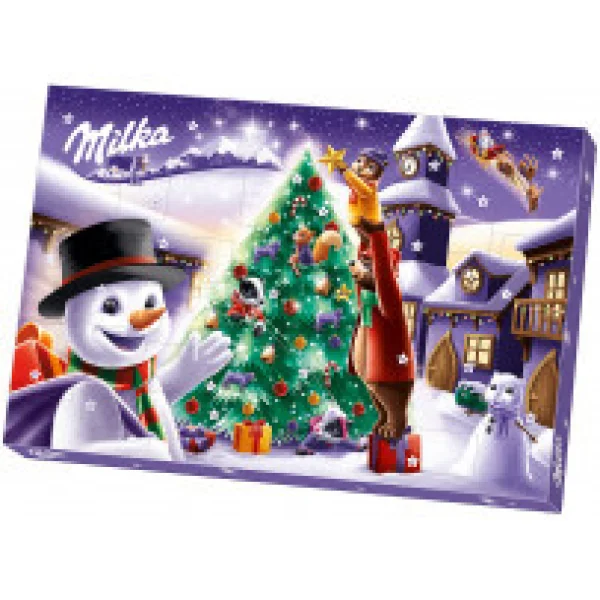Milka, єлочка, шоколадний адвент календар, 200г - 1