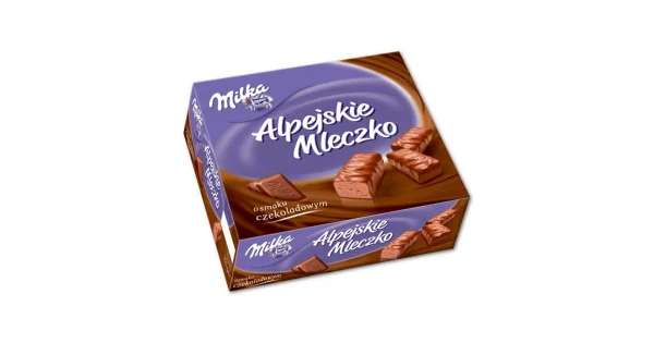Цукерки milka Milka alpejskie mleczko czekoladowym пташине молоко шоколадне 330g - 1