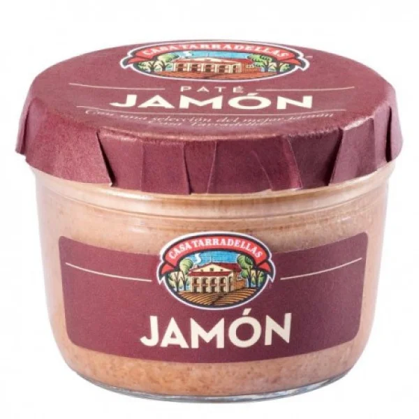 Паштет з Хамону Casa Tarradellas Pate Jamon Каса Тарраделас без Глютену Склобаночка 125г - 1