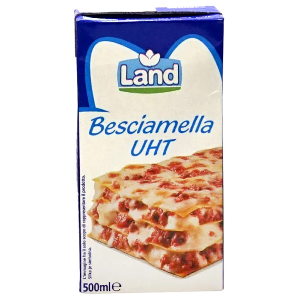 Cоус для Лазаньї Бешамель Land Besciamella Ленд класичний Тетрапак 500мл - 1