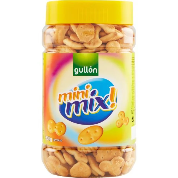 Мінікрекери солоні Gullon gullon mini mix 350 г іспанія - 1