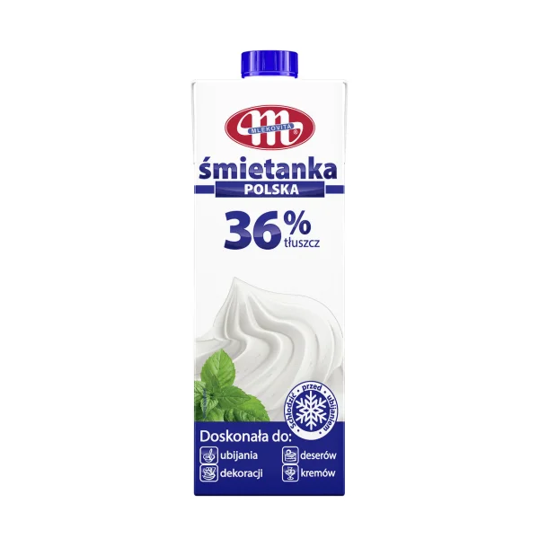Вершки Mlekovita smietanka 36% 1л - 1