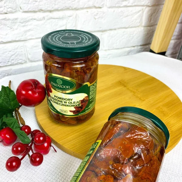 В'ялені помідори Italcarciofi в соняшниковій олії italcarciofi pomidory suszone w oleju 314 мл - 1