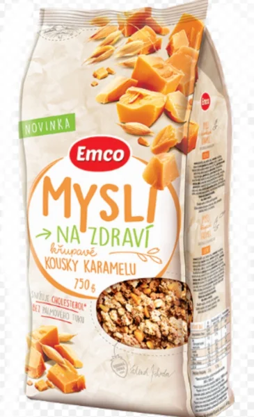 Мюслі emco Emco mysli karamel 750 г. ( карамель) - 1
