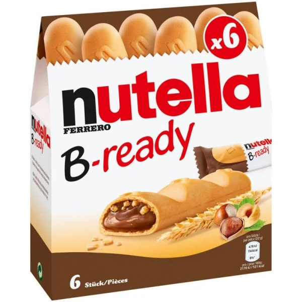 Печиво nutella Nutella b-ready (132 г) - 1