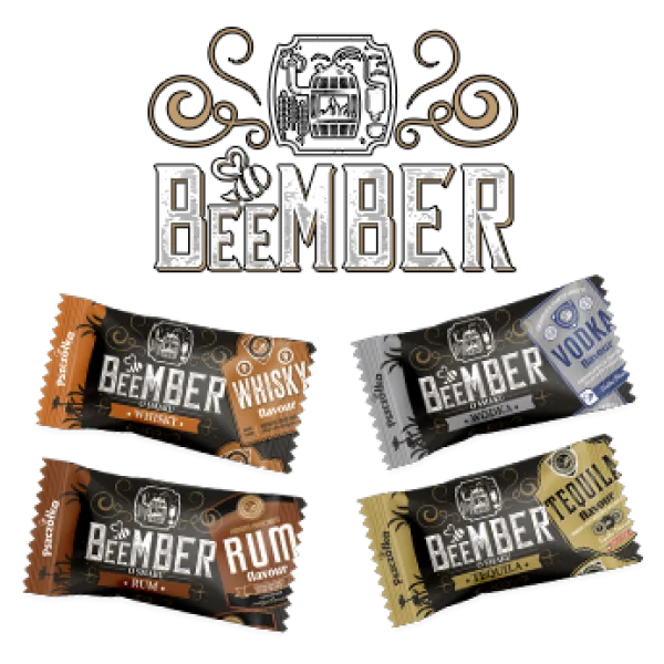 Карамель у шоколаді алкогольна нітка beember 100 грам - 2